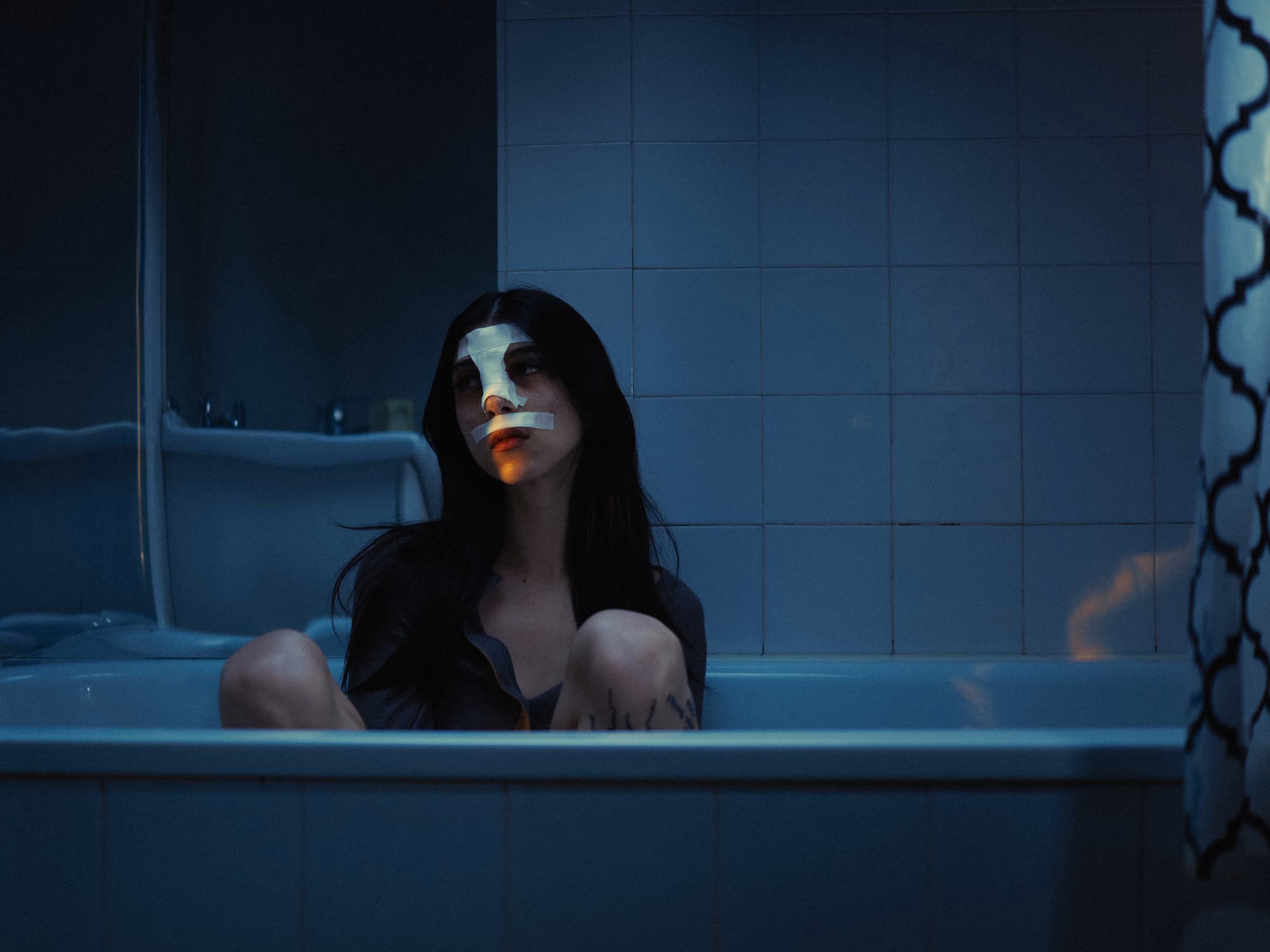 Blue Bathroom